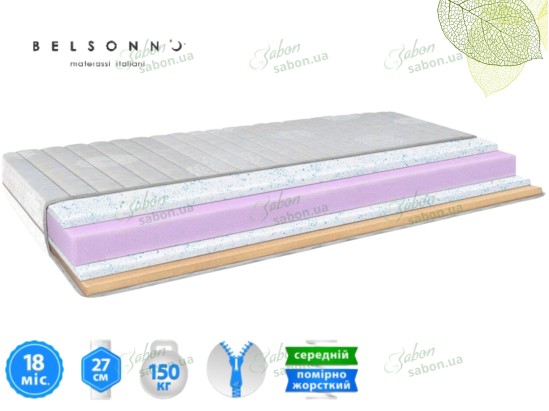 Ортопедичний матрац Belsonno Verde III 1