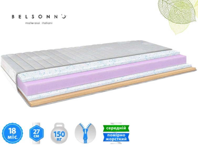 Ортопедический матрас Belsonno Verde III 1