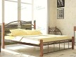 Металлическая кровать Кассандра Дерево 2