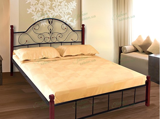 Металеве ліжко Анжеліка Дерево 2