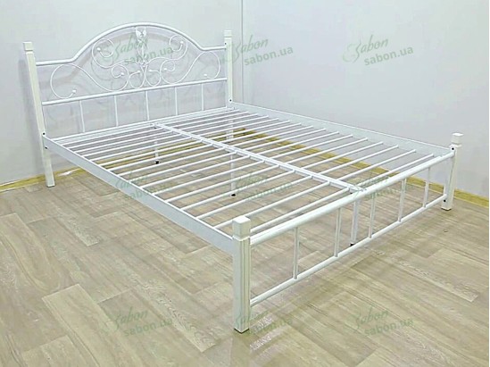 Металлическая кровать Анжелика Дерево 2