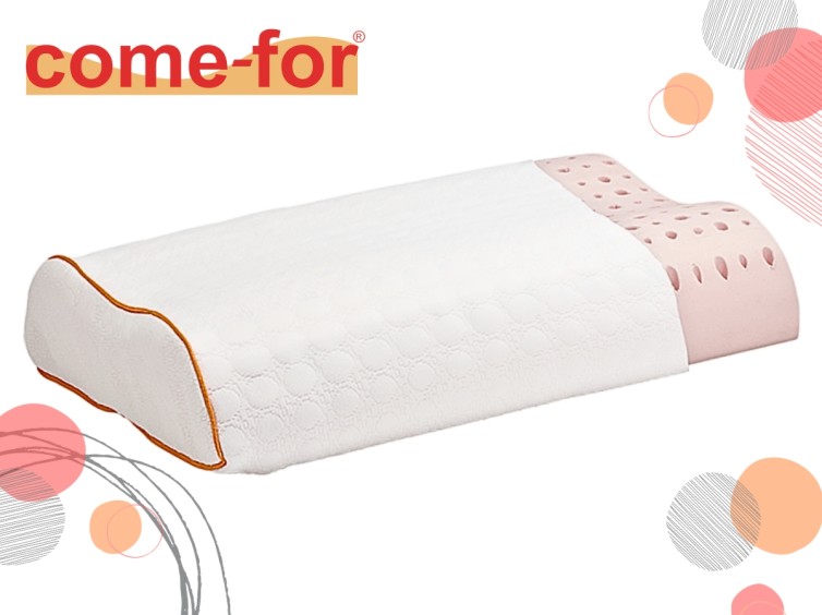 Подушка ортопедическая Эдвайс Латекс Мемори Контур 2 