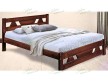 Деревянная кровать Треугольник 18