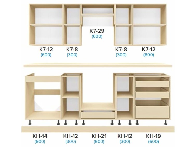 Кухня Донна 2.4m (A) 2 