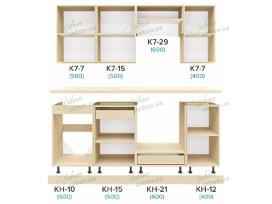 Кухня Феста 2.0m (B) 2