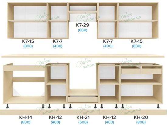 Кухня Феста 3.0m 2 
