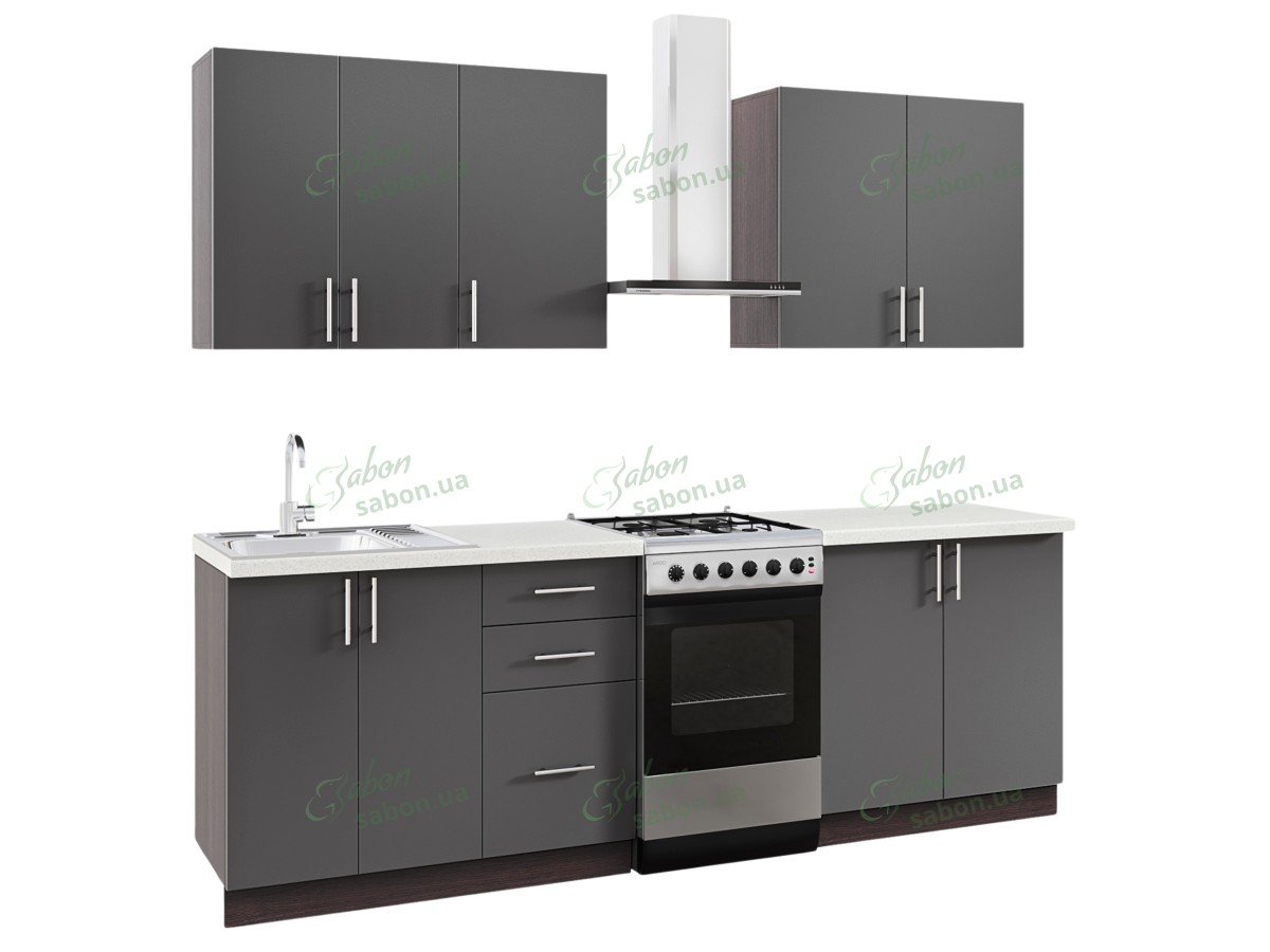 Кухня Фіоре 1.8m (B) Кухня Фіоре 1.8m (B)