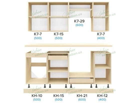 Кухня Фиоре 2.0m (A) 2