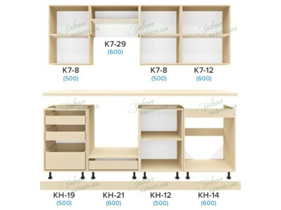 Кухня Фіоре 2.2m (B) 2 