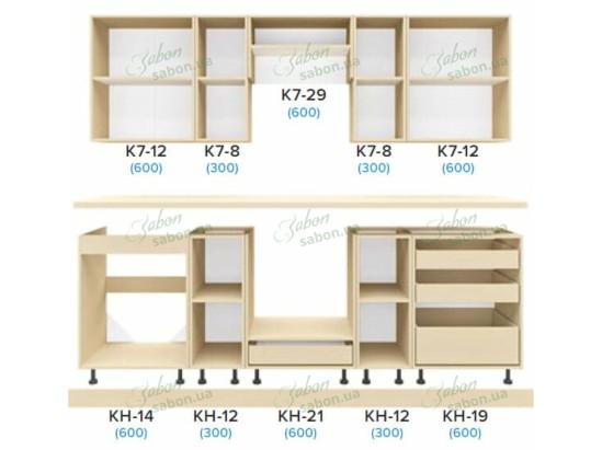 Кухня Фиоре 2.4m (A) 2 