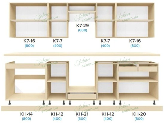 Кухня Фіоре 3.0m 5 