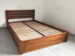 Ліжко Хвиля-2 з підйомним механізмом із натурального дерева 2