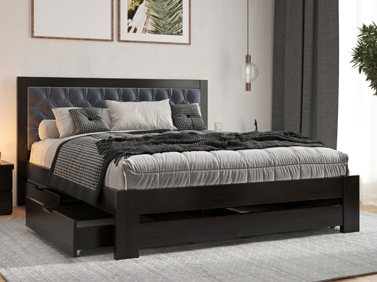 Деревянная кровать Симфония Люкс Дерево 11 