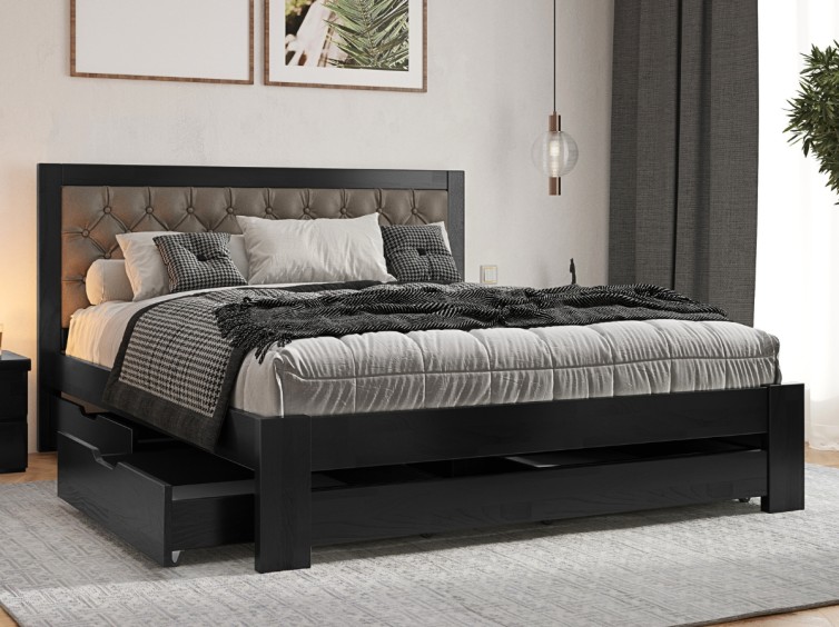 Деревянная кровать Симфония Люкс Дерево 10 