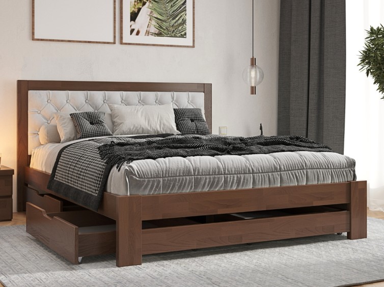 Деревянная кровать Симфония Люкс Дерево 9 