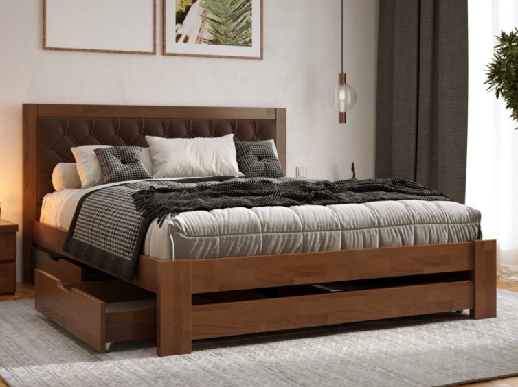 Деревянная кровать Симфония Люкс Дерево 8 