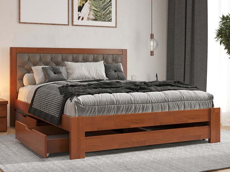 Деревянная кровать Симфония Люкс Дерево 7 