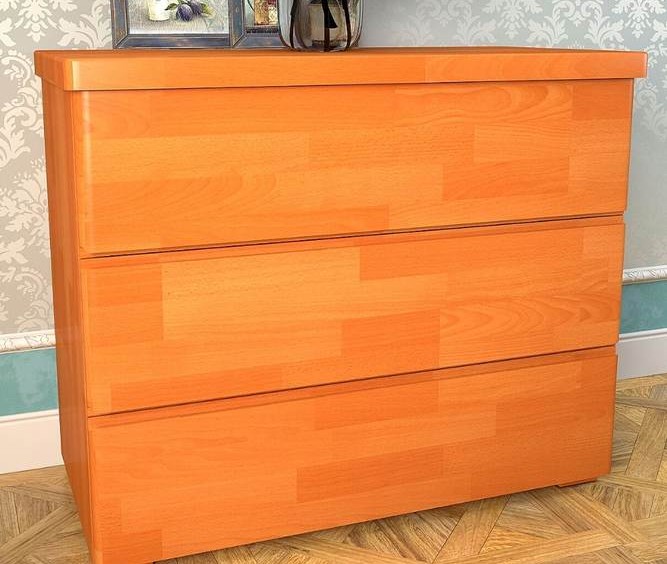 Комод Регина из натурального дерева 4 