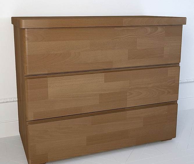 Комод Регина из натурального дерева 7 