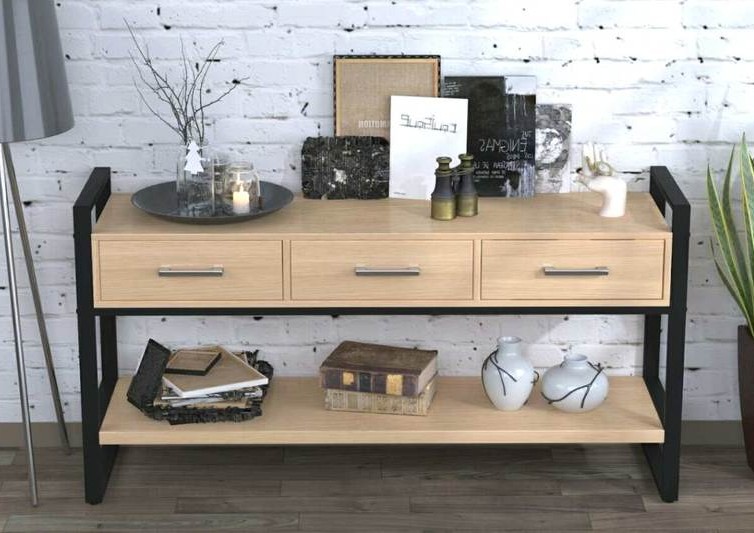 Консоль с ящиками L-145 1