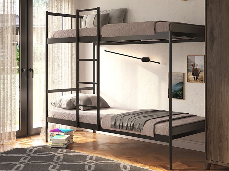 Металеве двоярусне ліжко Базіс Дуо-1 2 