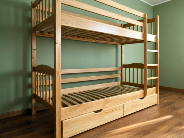 Деревянная двухъярусная кровать-трансформер Бай-Бай 3 