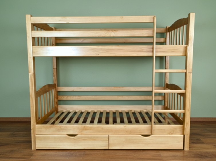 Дерев'яне двоярусне ліжко-трансформер Бай-Бай 2 