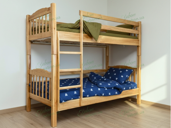 Дерев'яне двоярусне ліжко-трансформер Бай-Бай 4 
