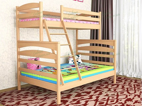 Деревянная двухъярусная кровать Кай 2