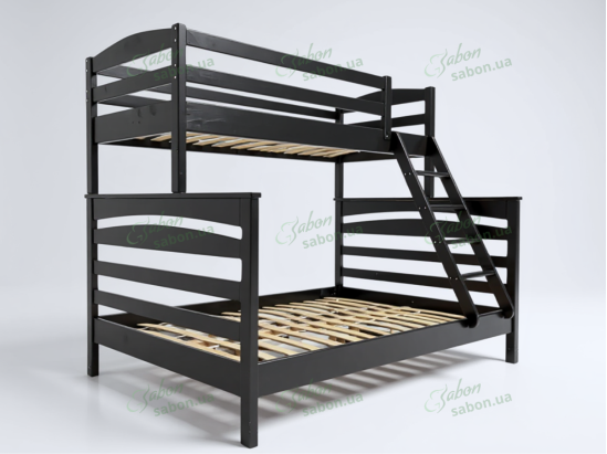 Дерев'яне двоярусне ліжко Кай 1