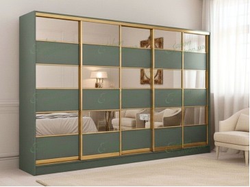 Шкаф-купе Стандарт 4.2 пятидверный H-210 2