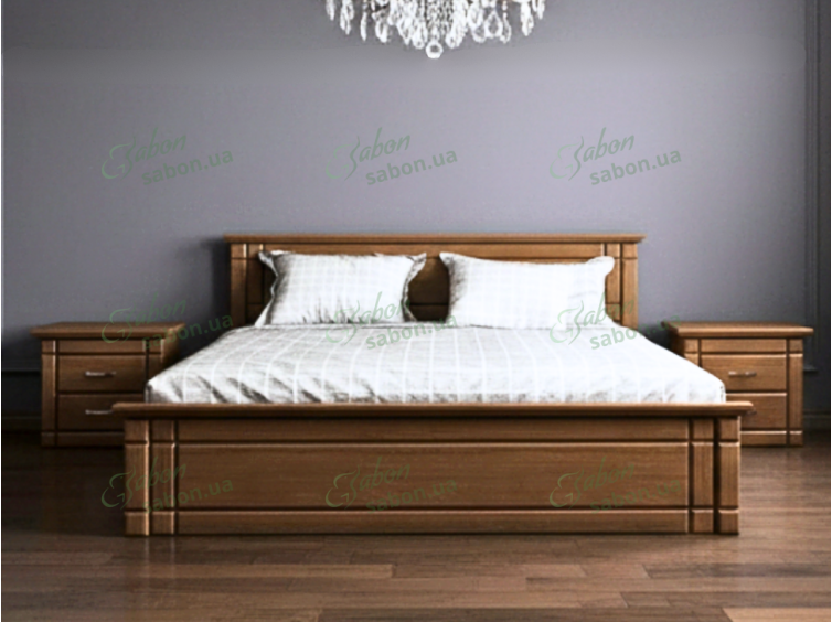 Дерев'яне ліжко Модена Kredenc 1