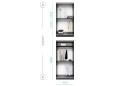 Шафа-купе Уні 10 дводверна H-210 18