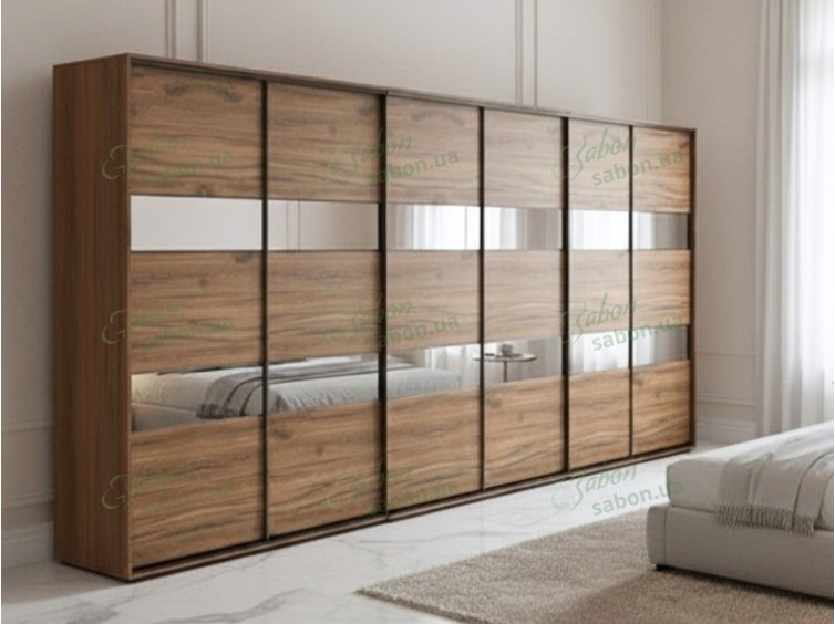 Шафа-купе Стандарт 25.1 шестидверна H-220 2 