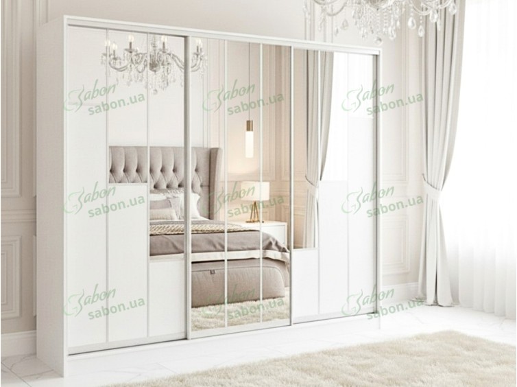 Шафа-купе Комбі 27-29-28 тридверна H-220 2 