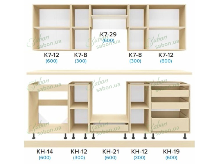 Кухня Донна 2.4m (A) 2 