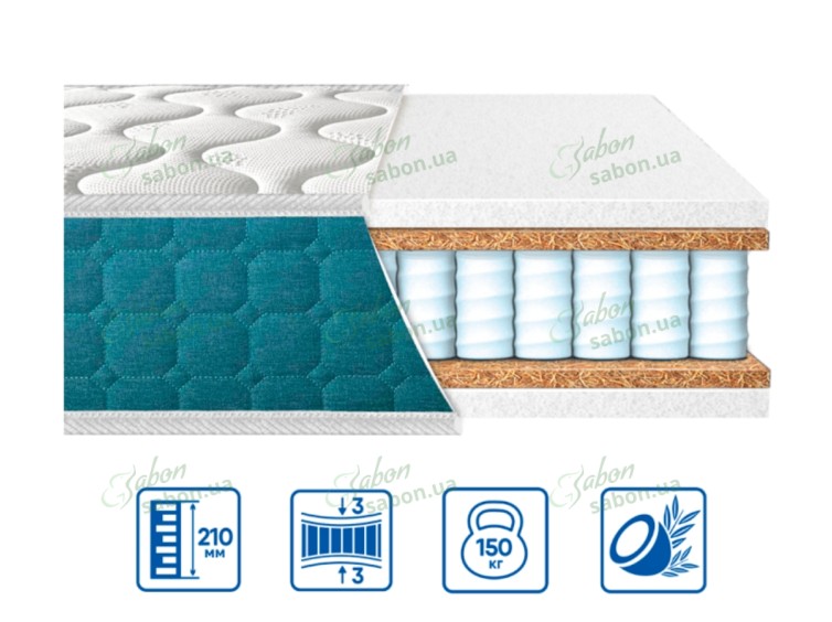 Ортопедичний матрац FRESH SPRING COCOS 2 