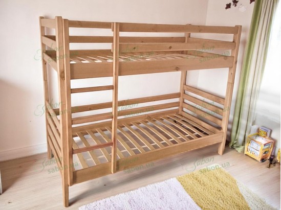 Деревянная двухъярусная кровать-трансформер Соня 2