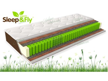 Ортопедический матрас Sleep&Fly Organic Omega