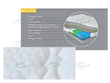 Ортопедичний матрац MELON 2