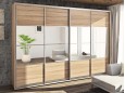Шкаф-купе Стандарт 7.7 четырехдверный H-220
