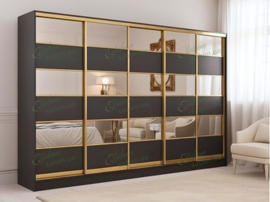 Шафа-купе Стандарт 4.2 п'ятидверна H-220 2