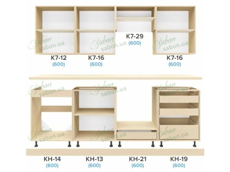 Кухня Фиоре 2.4m (B) 2 