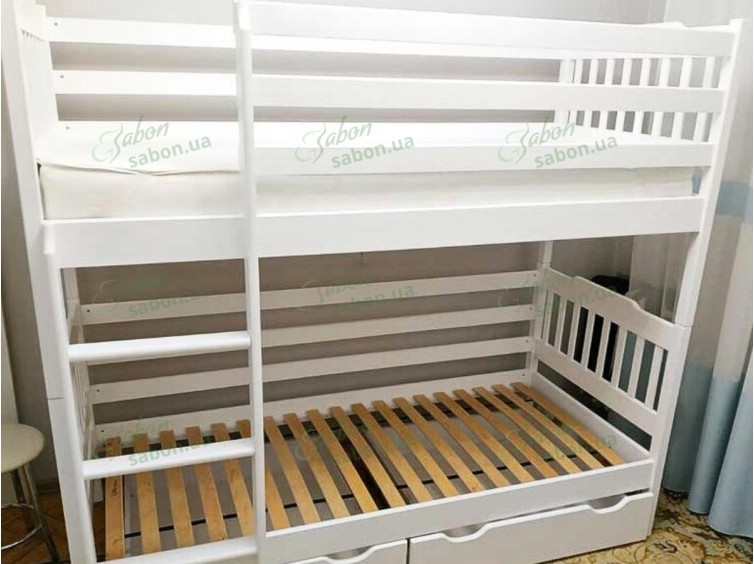 Деревянная двухъярусная кровать-трансформер Нортон Дуэт 8 