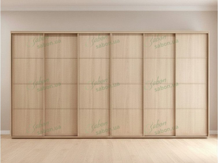 Шафа-купе Стандарт 7.9 шестидверна H-240 2 