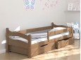 Детская кровать Злата из натурального дерева 17